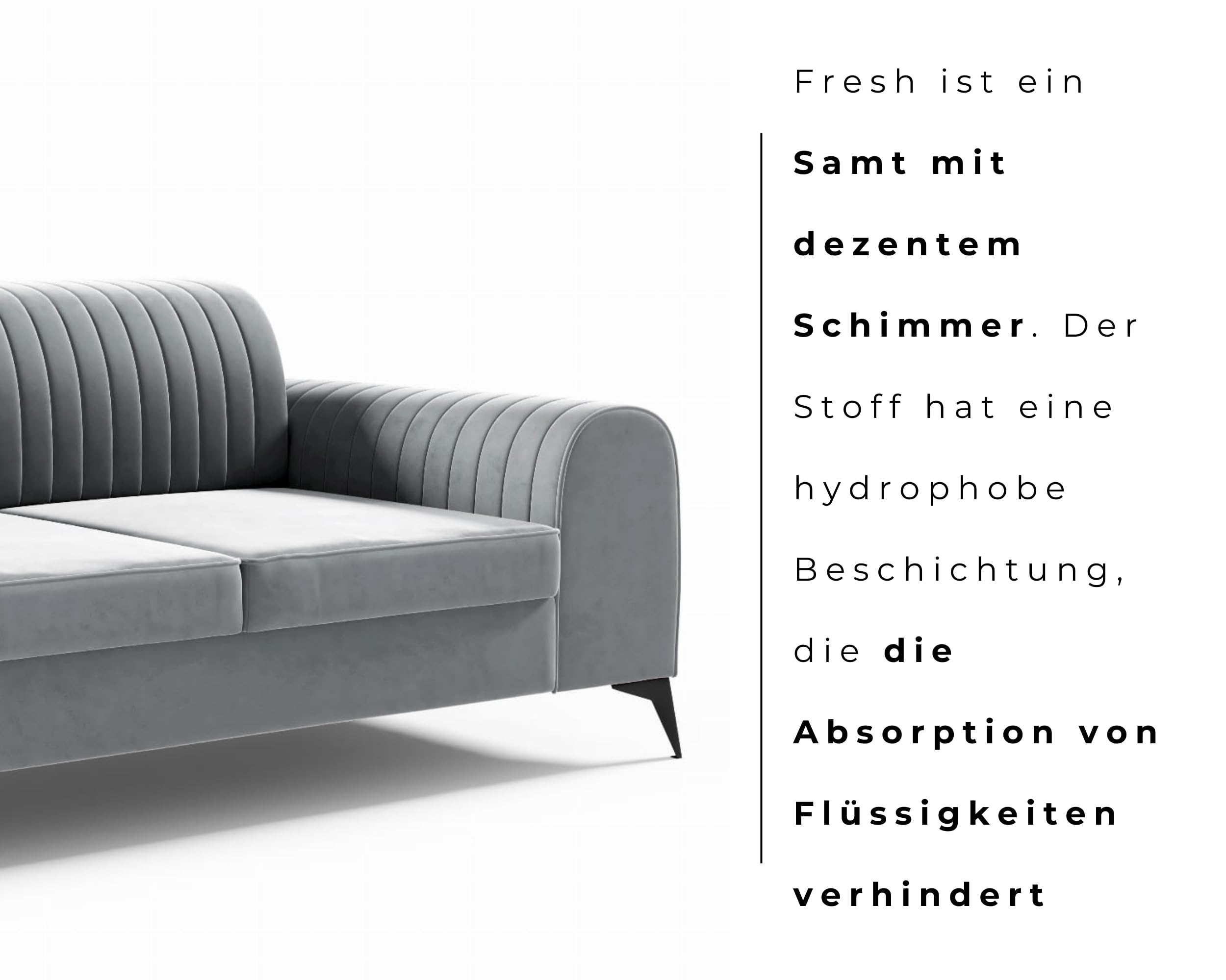 LIKMA Sofa 2-osobowa ELSA 174x77x93 cm Butelkowa Zieleń Tkanina Fresh 13