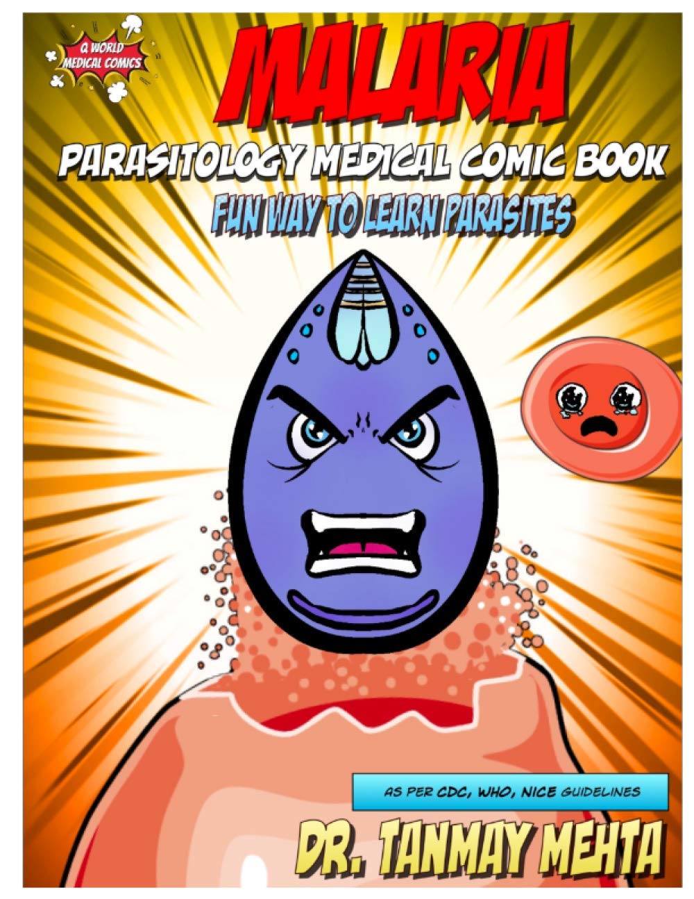 Malaria: Parasitology Medical Comic Book: Fun way to learn parasites: 19