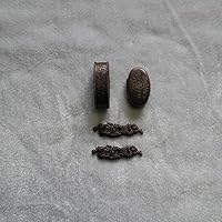 Vista 59 de Espada samurái japonesa KOSHIRAE – Fuchi Kashira Menuki 01-77