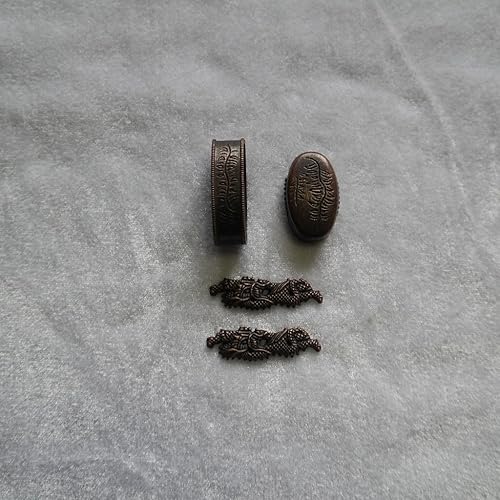 Miniatura 59 de Espada samurái japonesa KOSHIRAE – Fuchi Kashira Menuki 01-77