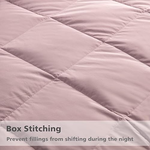 Miniatura 4 de APSMILE Manta ligera de plumón refrescante, edredón de plumón refrescante de verano, tamaño California King, ultrasuave, transpirable, delgado,