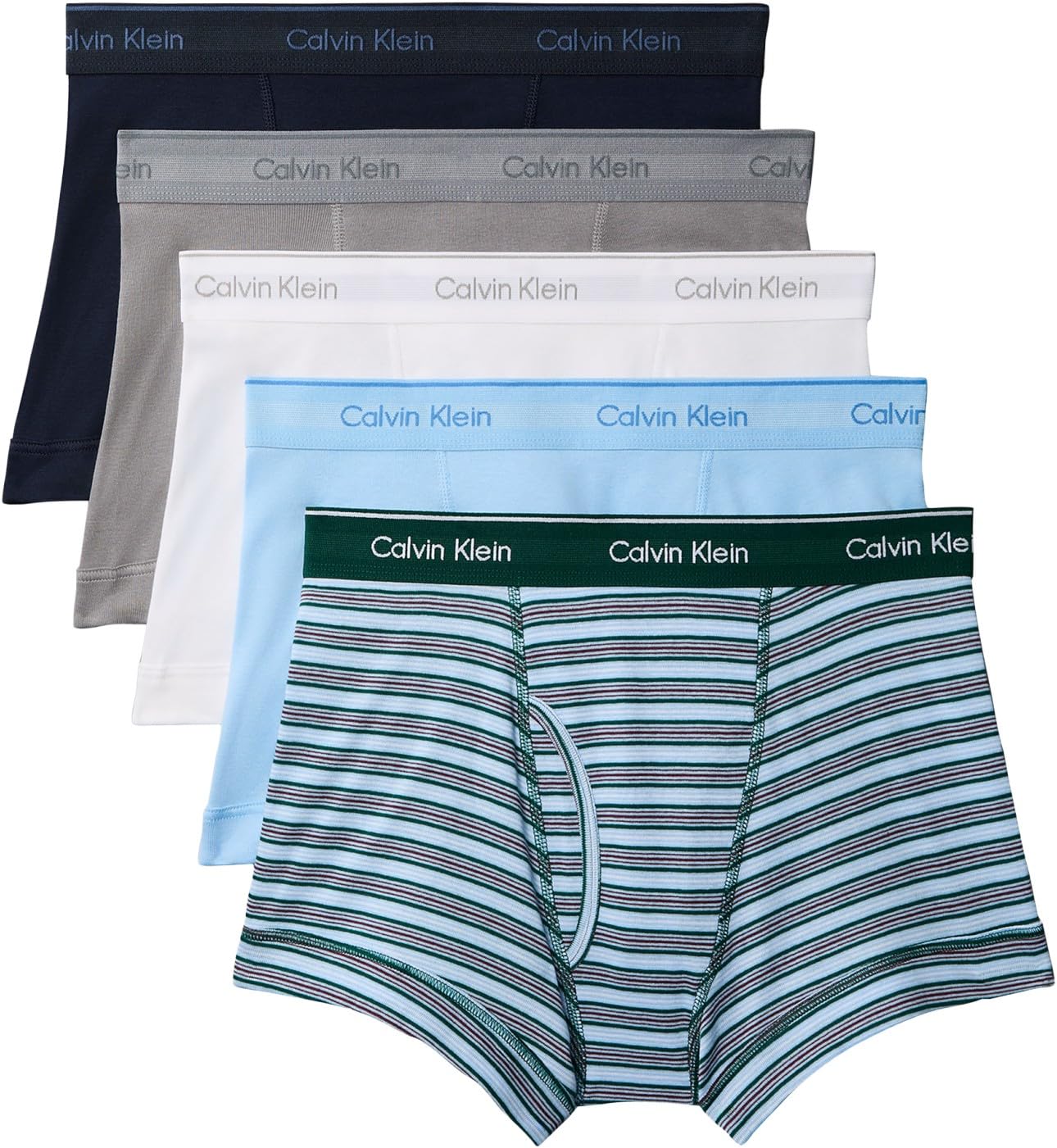 Calvin Klein Herren Trunk 5pk Lv00nb1897 Badehose