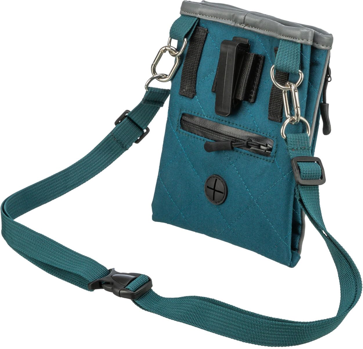 Snacktasche Twin, 15 × 18 × 2,5 cm, petrol