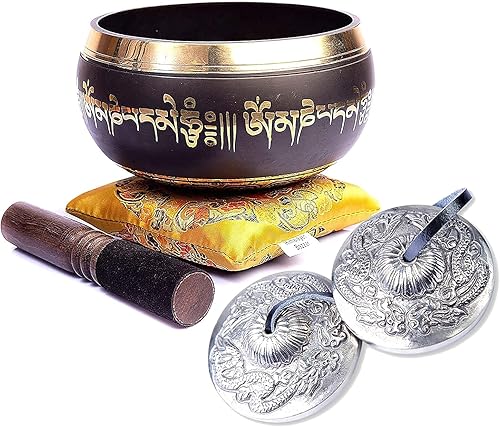 Combo de cuenco cantante y tingsha