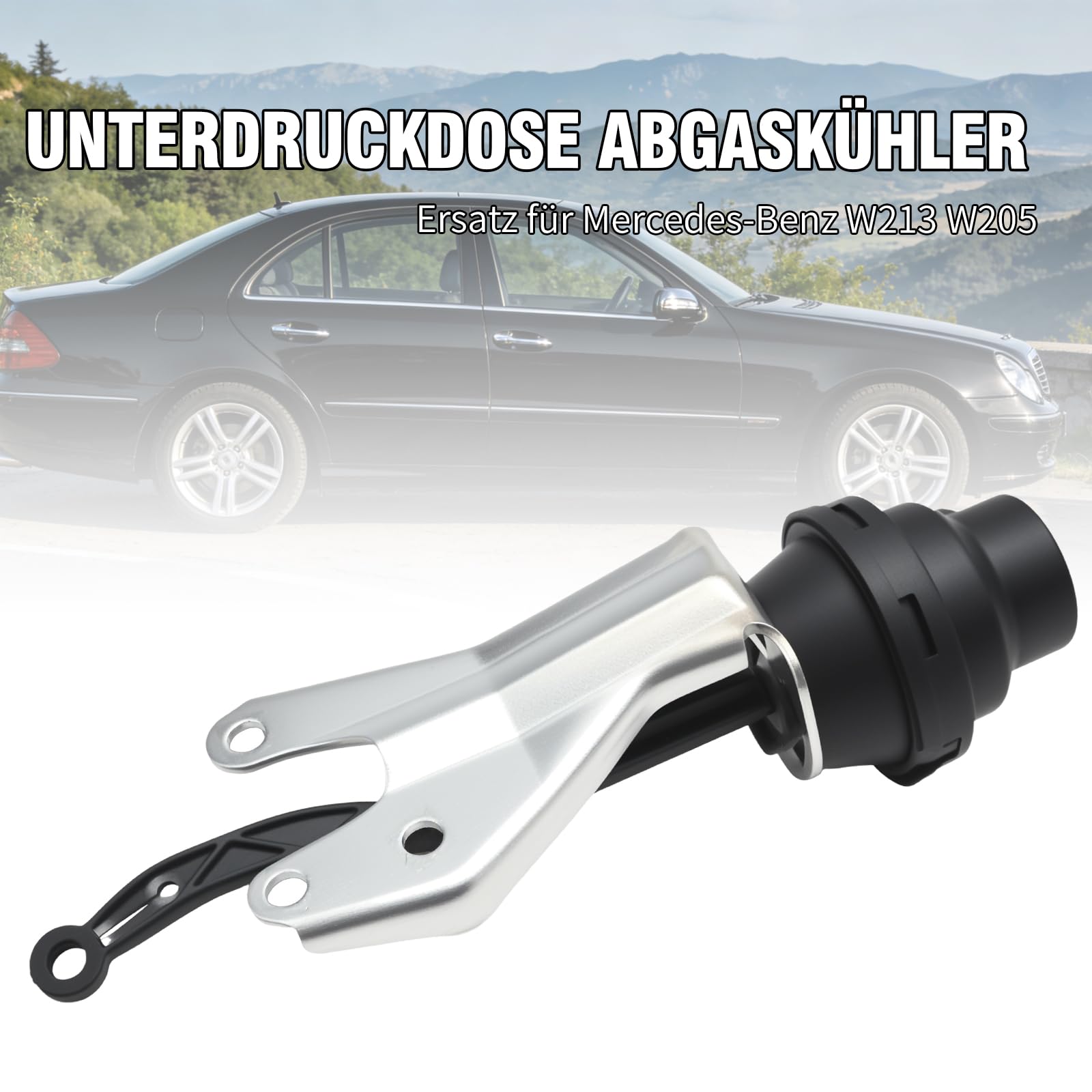 6511410369 Caja de vacío intercambiador de calor de escape EGR válvula de repuesto para Mercedes-Benz W213 W205 Clase C Clase E Clase S, sustituye a A6511410369
