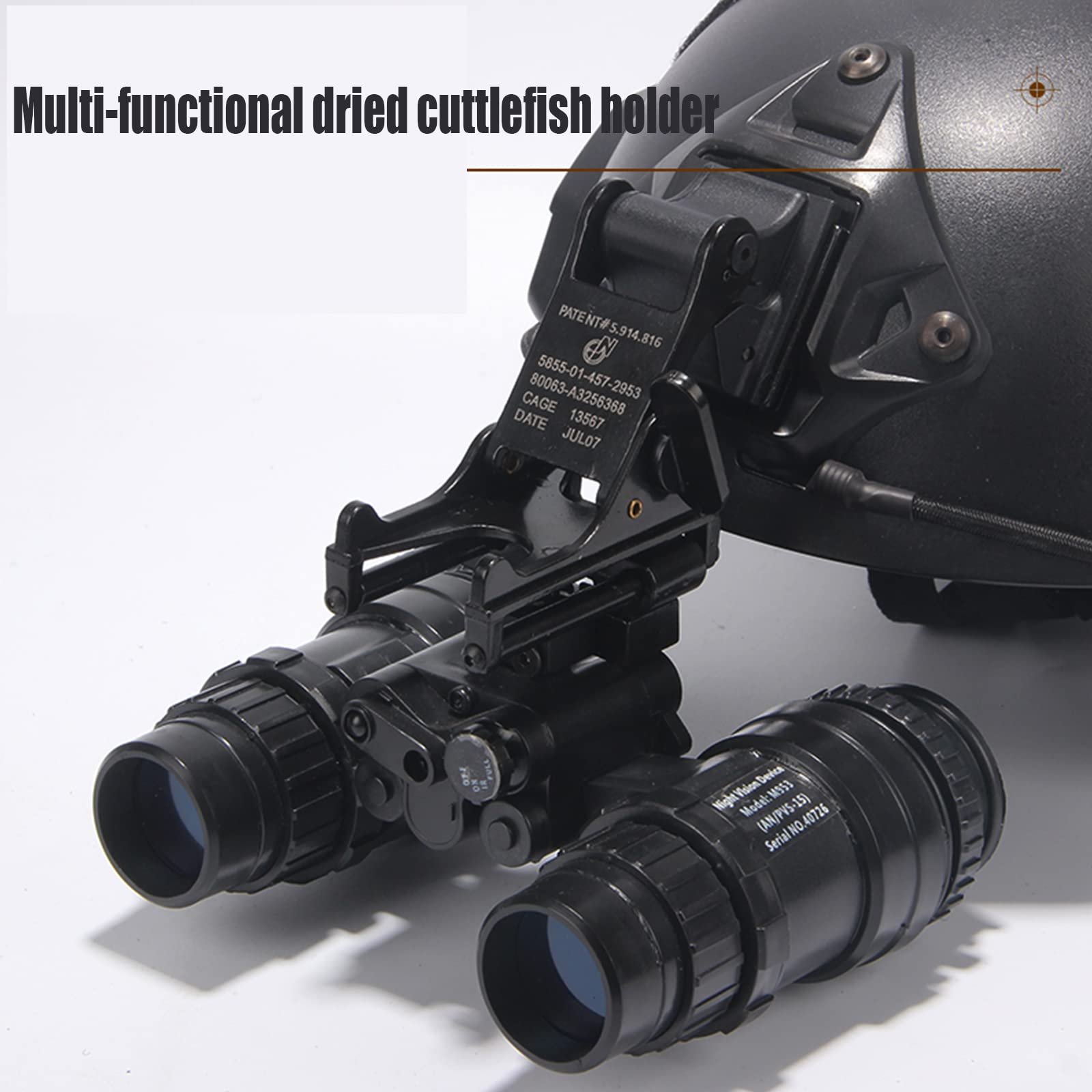 Juego de casco militar, con gafas y montaje Nvg, combinación de equipo táctico para airsoft, paintball, cosplay (negro B)