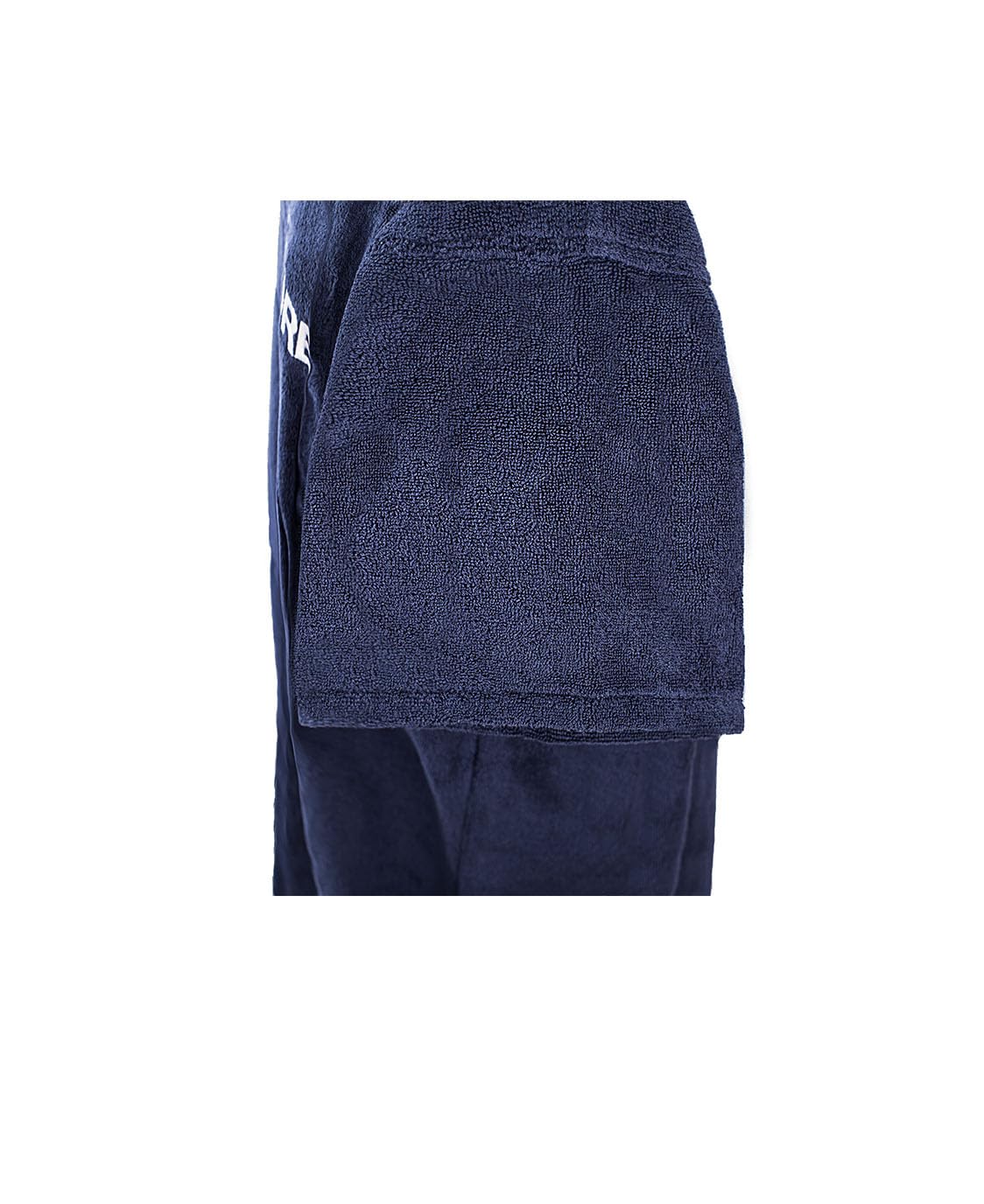 ATLANTIC SHORE | Surf Poncho | Badeponcho mit Kapuze aus 100% Baumwolle | Unisex | Basic für Erwachsene