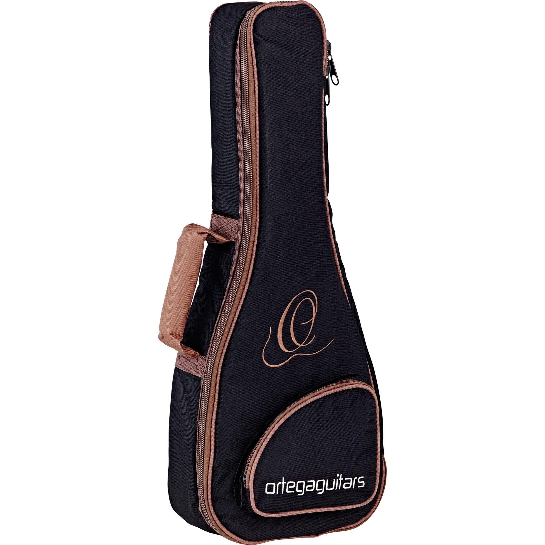 Ortega Saloon Series Concert Ukulele + Estuche DeLuxe - tapa de arce flameado, fondo y aros/tapa y fondo arqueados/boca violín, RUSL-HSB