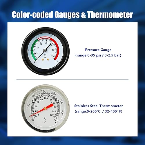 Miniatura 6 de Yonligonju Probador universal de presión de radiador de 28 piezas, kit de probador de presión de refrigerante de vehículos para sistema de