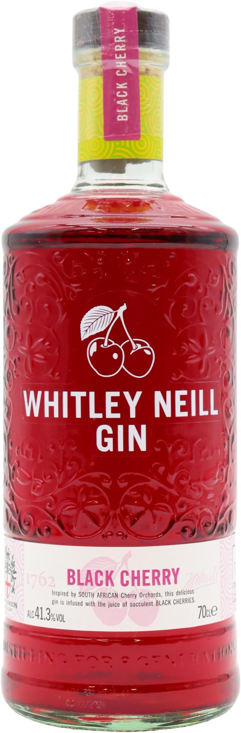 Whitley Neill - Black Cherry Gin 70cl 41.3% ABV