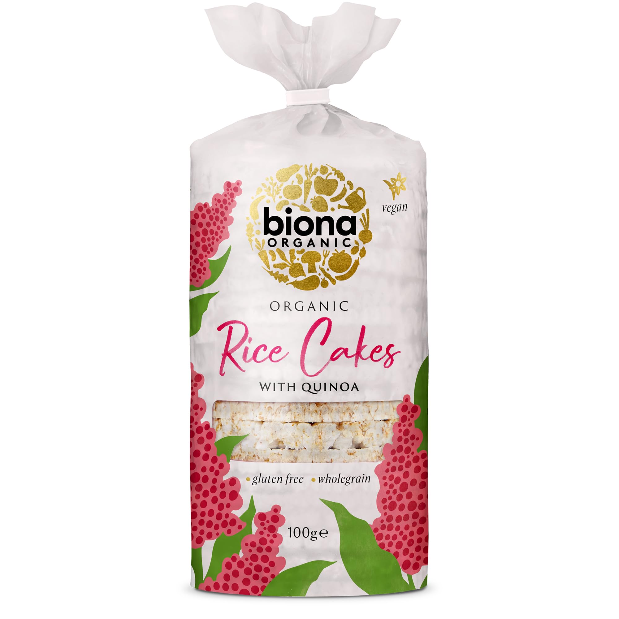 Biona Organic Quinoa Rice Cakes, 100g
