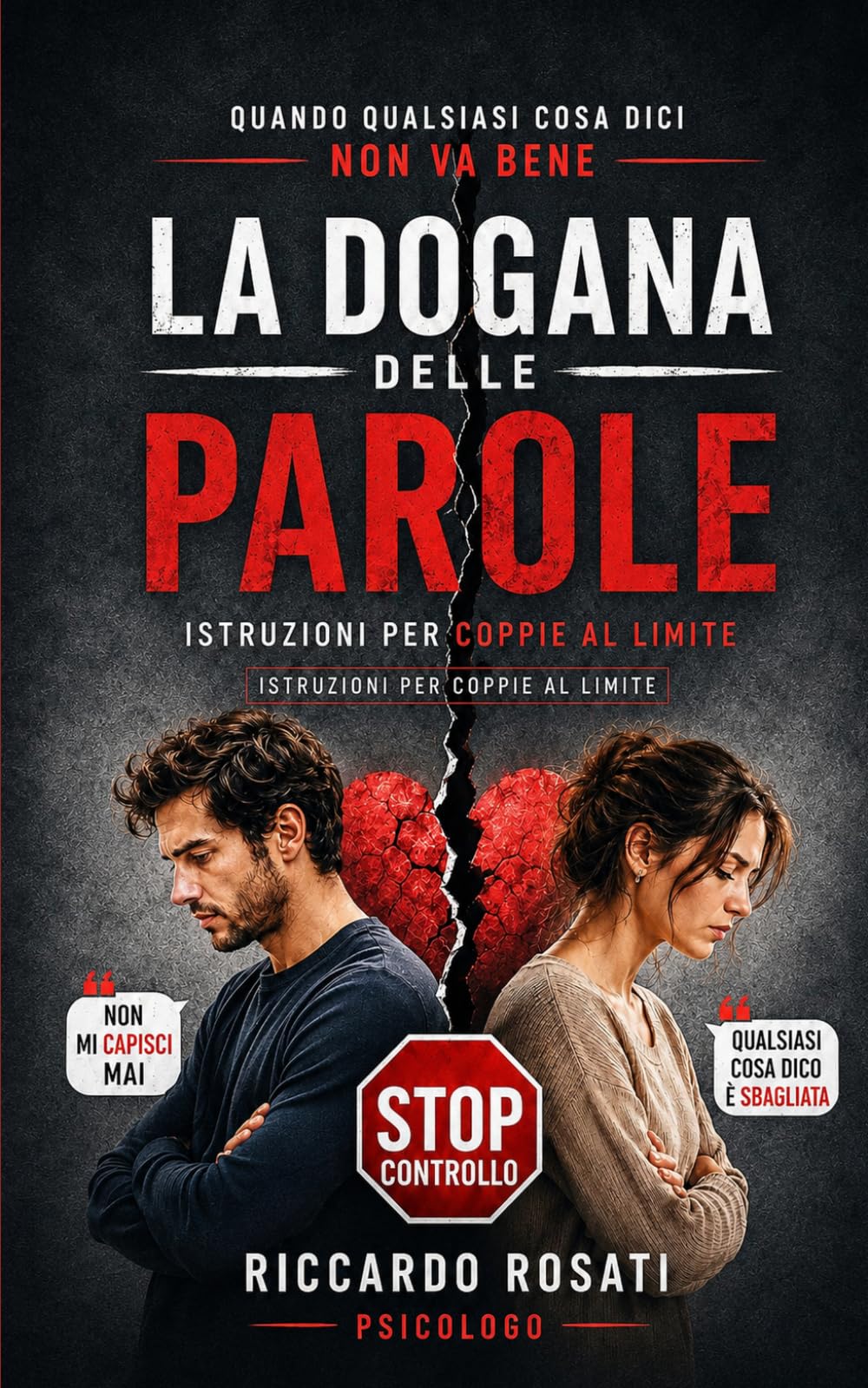 LA DOGANA DELLE PAROLE Quando qualsiasi cosa dici non va bene Istruzioni per coppie al limite Riccardo Rosati Psicologo