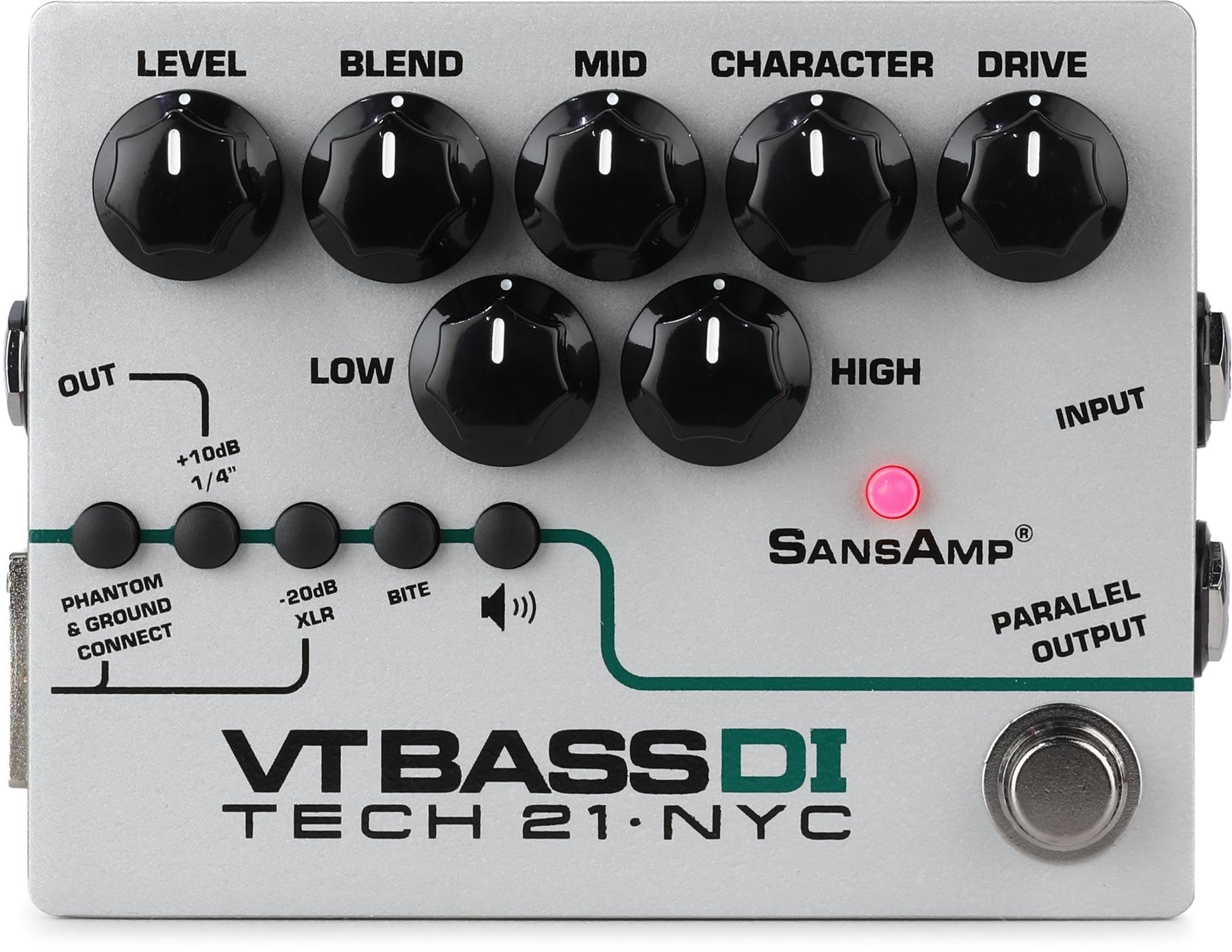 Amazon.com: Tech 21 SansAmp Character Series VT Bass DI : Musical