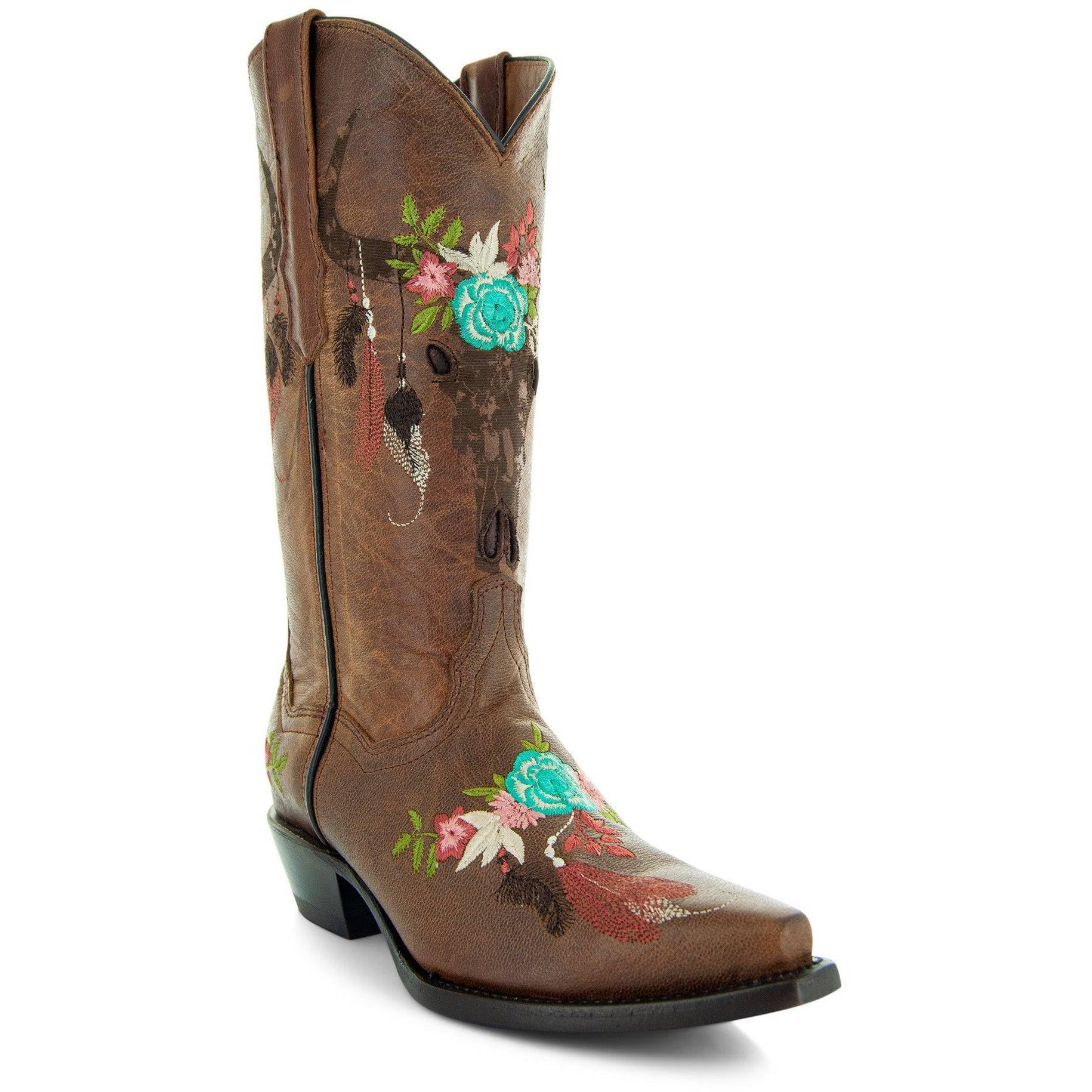 Soto Boots Longhorn Women's Fashion Cowgirl Boots M50029