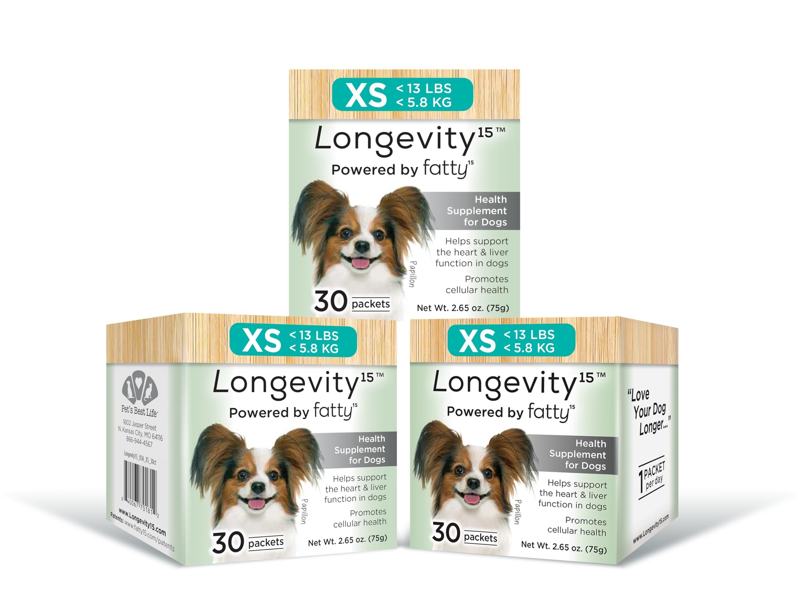 Longevity15 – C15:0 – Fatty Acid Health Supplement for Dogs – Healthy Pet Supplies – for Small Dogs, 1 Pack — Amazon image 11