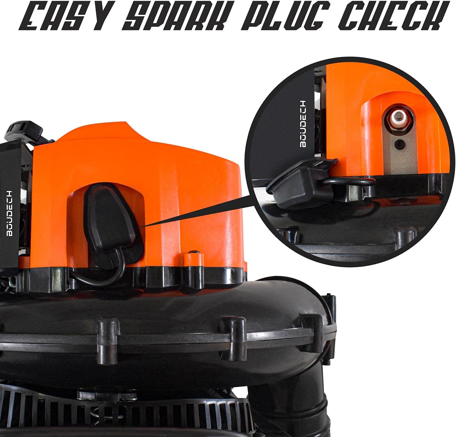 Easy Spark Plug Check Access