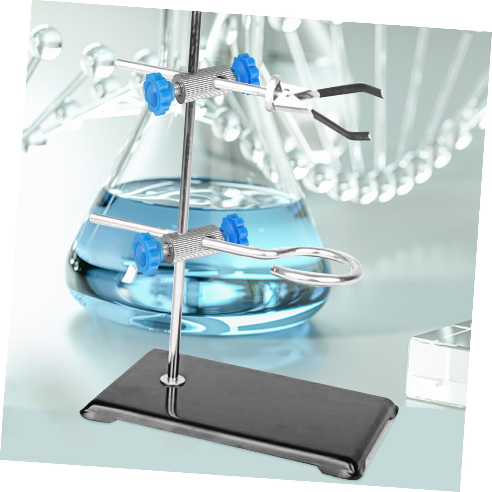 ULTECHNOVO 10pezzi Morsetti Per Supporto Da Laboratorio Clip Robusta e Durevole Per Esperimenti Accessorio Essenziale Per Attrezzature Scientifiche