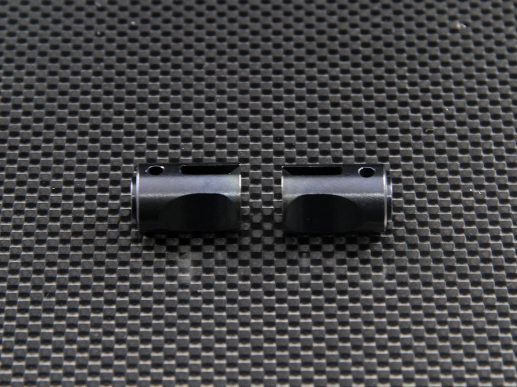 GPMAxial EXO Upgrade Parts Steel Center Differential Input Shaft - 1Pr Black