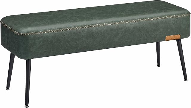 VASAGLE PU Leather Entryway Bench