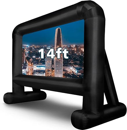 OUTTOY 14 FT Inflatable Movie Screen 