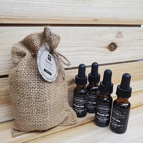 Miniatura 5 de Beauty by Francesca - All Natural Beard Oil Gift Set Moisturizing and Softens Beard and Mustache for Men,1 oz