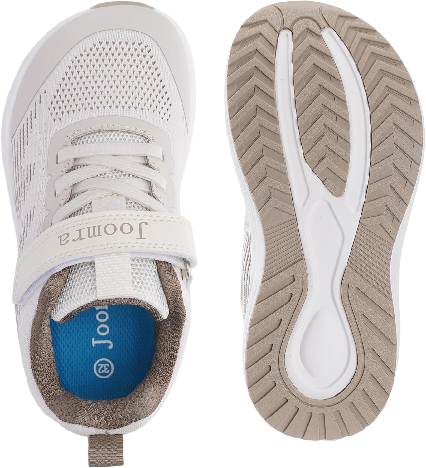 Joomra Little/Big Kids Wide Toe Box Tennis Shoes | Running Sneakers for Boys Girls+Rubber Outsole - Image 6