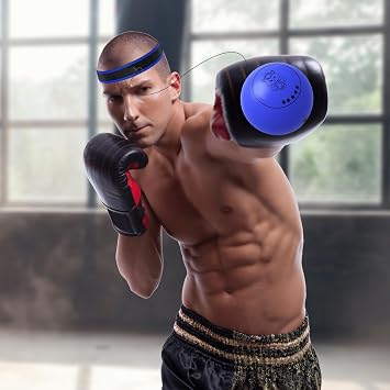 Ball Punching Headband Multifunctional Fun Effective Reaction Training | Beginners Reflex Punching Ball Boxing Gear for Adults Professionals Enthusiasts Beginners Amateurs Lovers Families