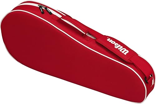 Vista 9 de Wilson Advantage - bolsas para raquetas de tenis Negro/Blanco/Rojo