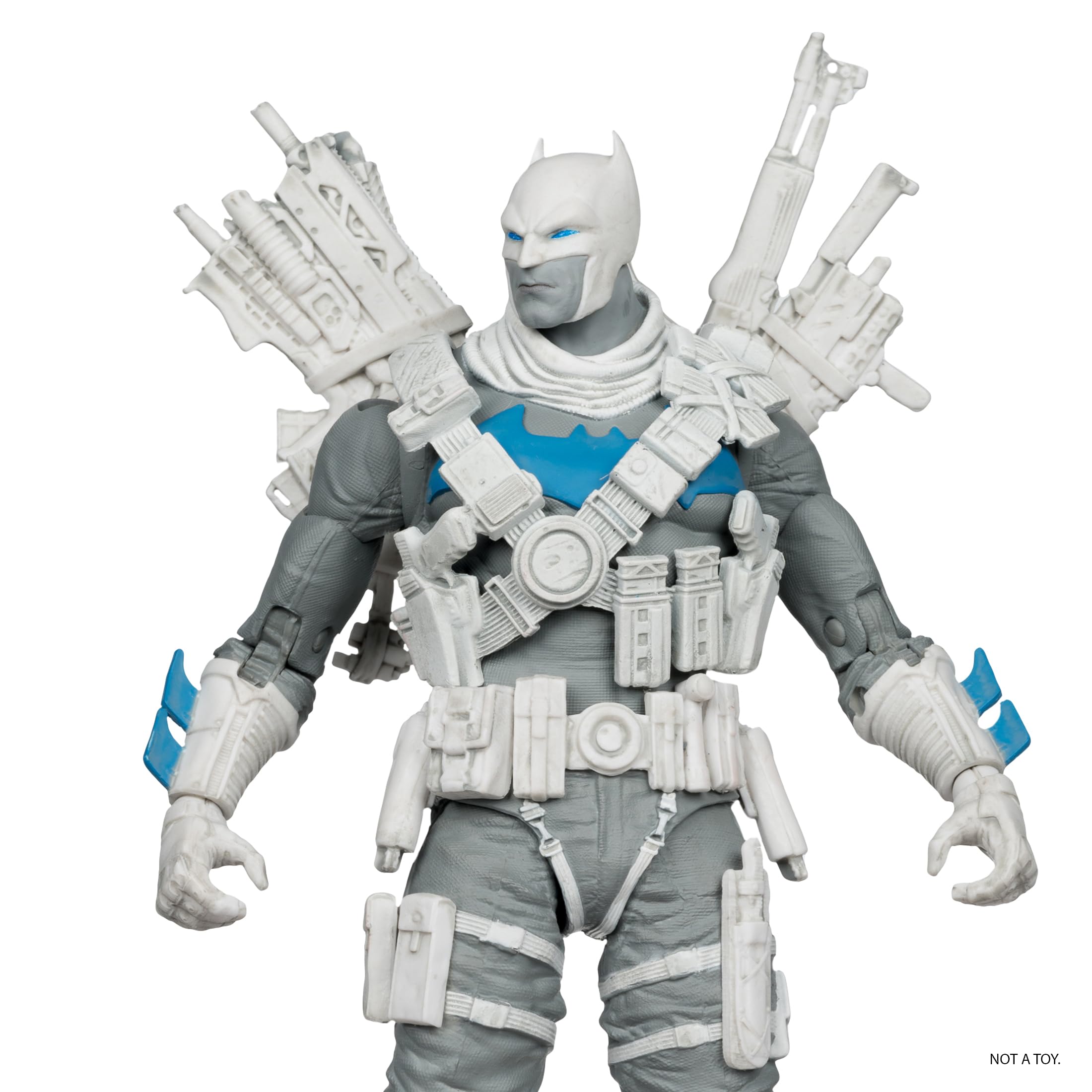 DC Multiverse The Grim Knight Dark Nights Metal, Black & White Accent Edition Gold Label Figurka akcji 17,8 cm