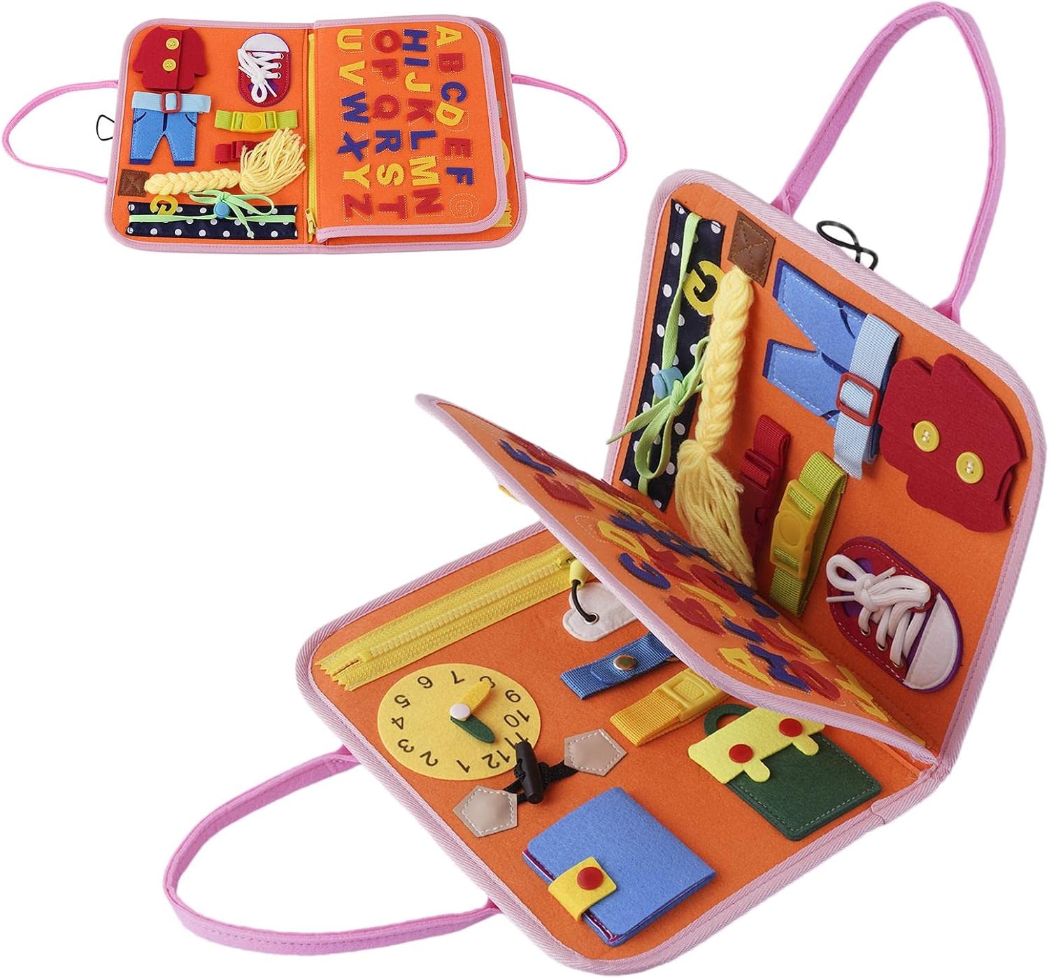 Tablero Sensorial De Silicona Verde Con 10 Varillas – Juguete Montessori Para Autismo, TDAH Y Alivio Del Estrés – Portátil, +3 Años