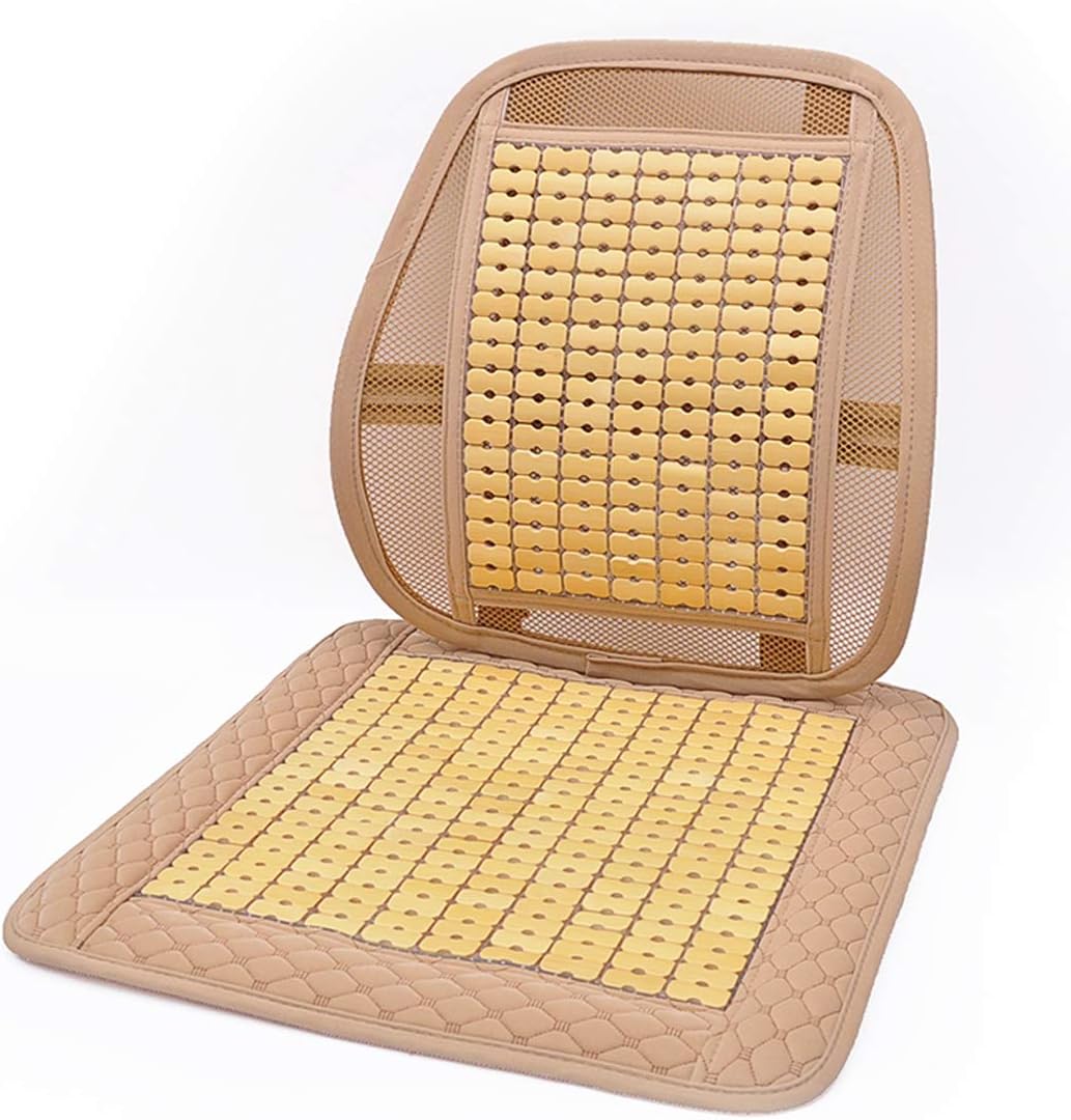 Amazon Co Jp 暑さ対策 ひんやり 座椅子 背当てクッション 優れた通気性 滑り止め チェック 冷竹座布団 蒸れない 熱中症 背もたれ クッション付き ホーム キッチン