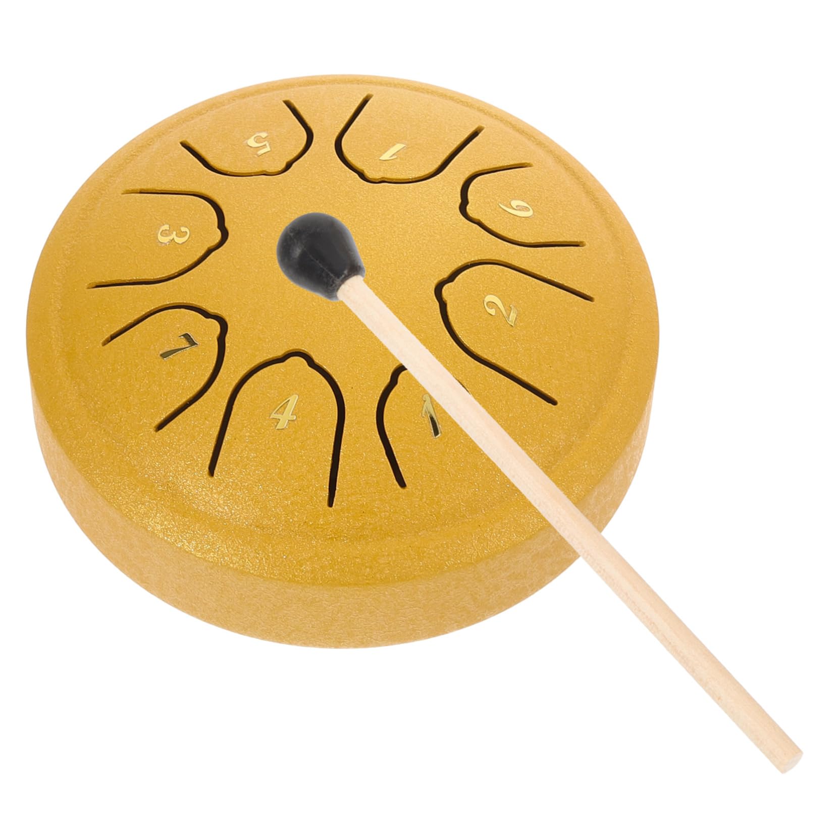 ERINGOGO 1Set Portable Creative Tongue Drum Note Steel Instrument for Relief Percussion for Beginners Enhances Coordination and Motor Skills Durable Steel Design