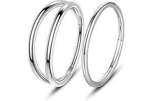 Sparkling Oufer Nose Ring: Embrace Enchanting Piercing Jewelry
