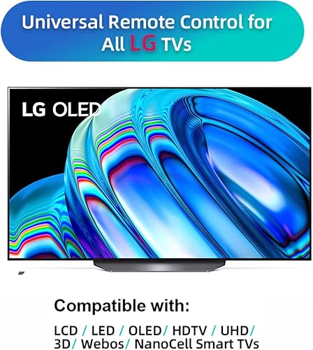 Miniatura 3 de Mando a distancia de repuesto para LG Universal Remote, compatible con 99% LG Smart TV