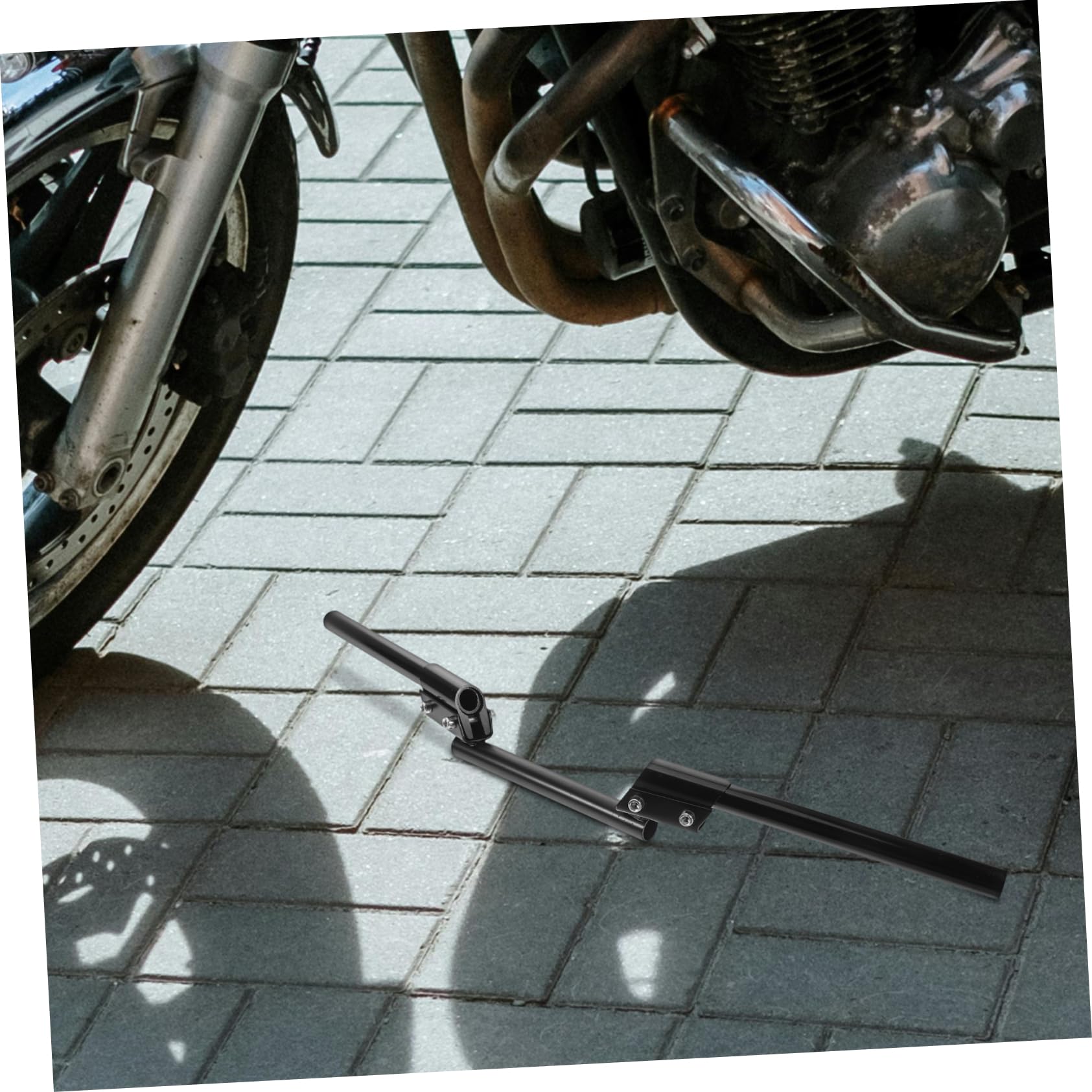 Alipis Guidon De Moto Renfort De Guidon Entretoise Barre Transversale Pour Motocross Et Dirt Bike