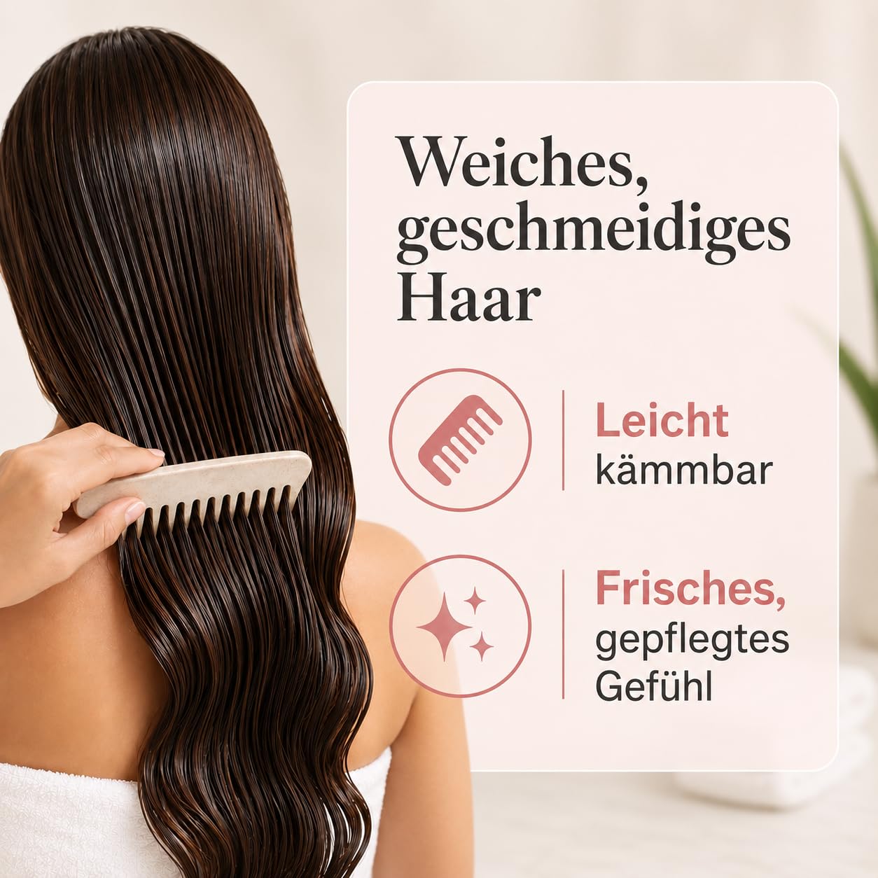 KS Beauty Aloe Vera Shampoo, 1000 ml, Haarshampoo mit Pumpspender | Mildes Reinigungsshampoo für trockene, empfindliche Kopfhaut mit Panthenol – weiches, geschmeidiges Haar täglich