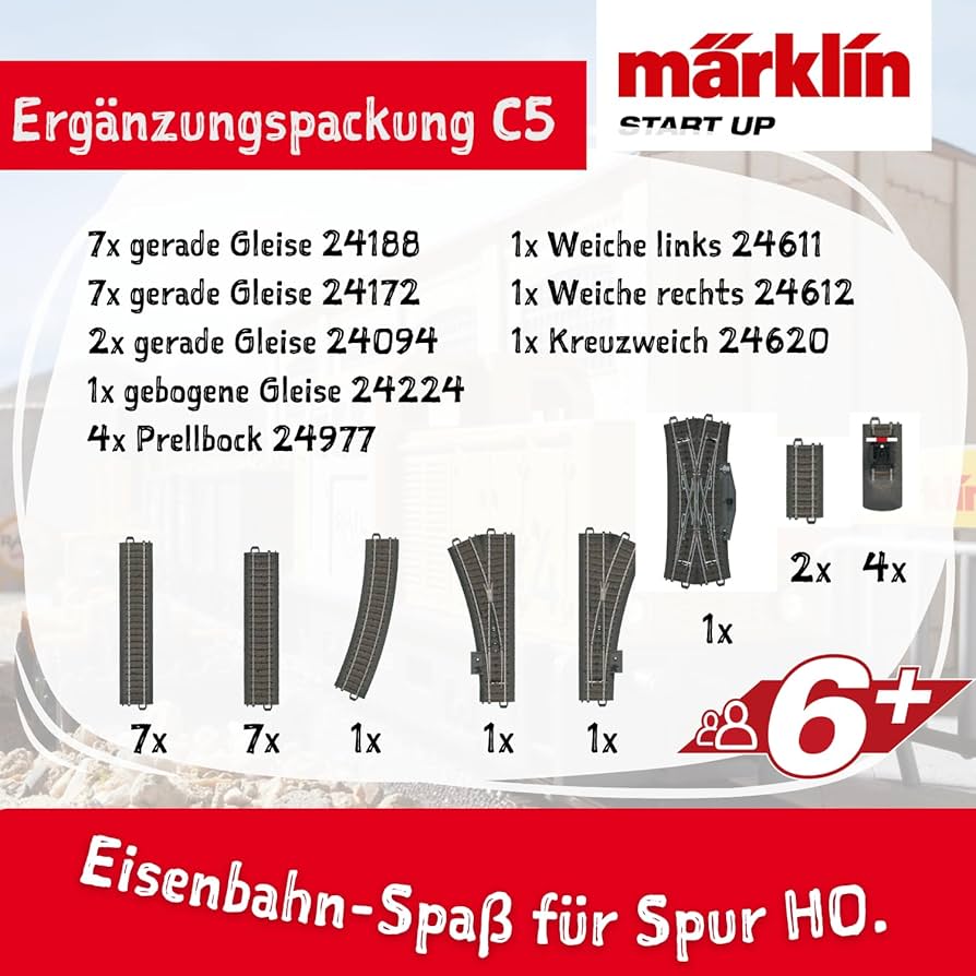 Amazon.co.jp: Marklin メルクリン 24905 H0 1/87 レール/線路