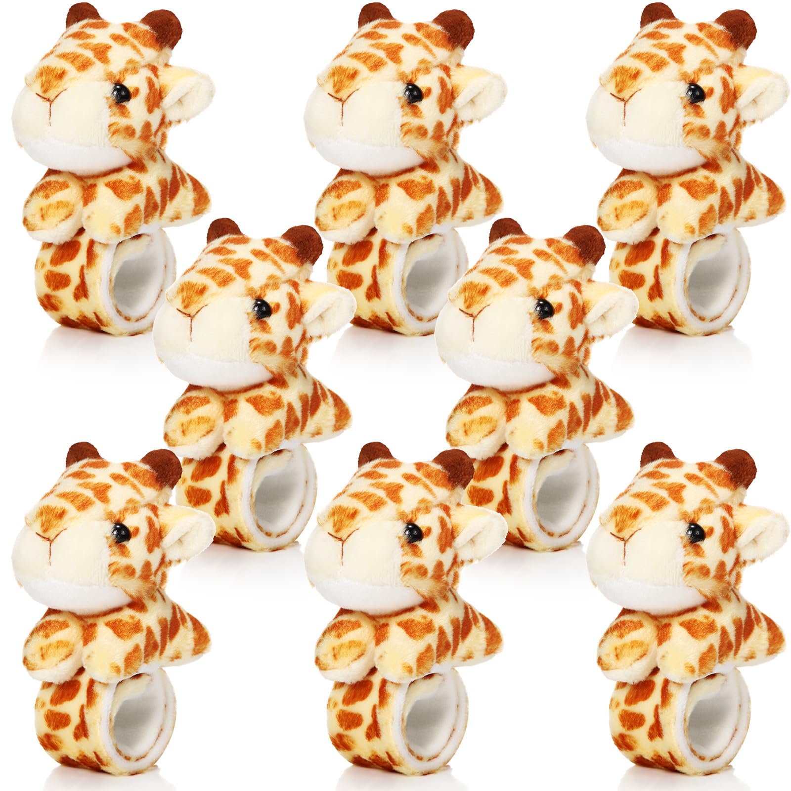 Amazon.com: Lenwen 8 Pcs Giraffe Stuffed Animals Slap Bracelets