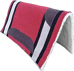 Manta para Cavalo Americana Algodão Pelúcia Vermelha