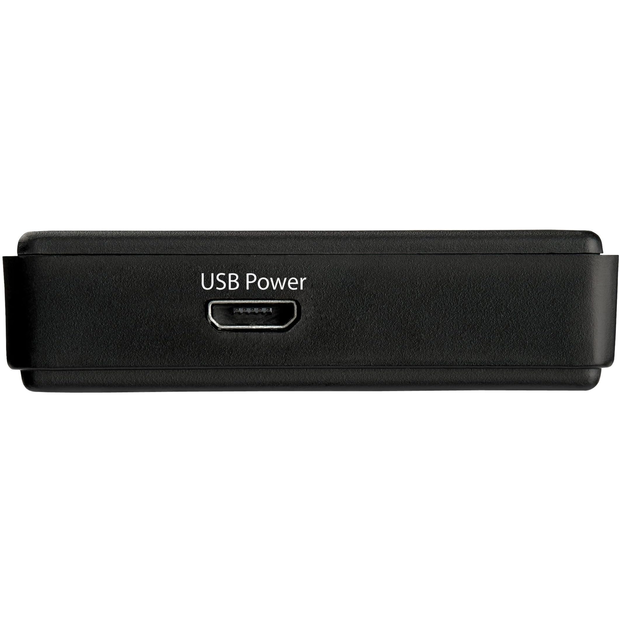 StarTech.com Repetidor Extensor Amplificador HDMI con 14m de Alcance - Alimentado por USB - 4K de 60Hz - Soporte Audio 7.1 (HDBOOST4K2)