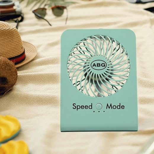 ATEVON Portable Desk Fan Big Table Fan With 3 Speed Settings
