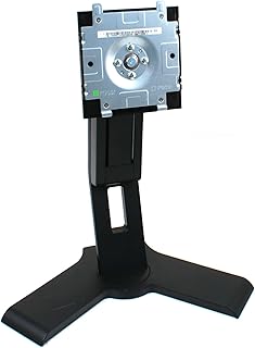 Genuine Dell P190s Black LCD Computer Monitor Screen Stand Base Platform Pedestal, For Select Dell 17-19" Flat Panel LCD Monitors/Screens, This Stand Is a Suitable Replacement For All of The Following Models: 1708FP, P170s, 1707FP, 1907FP, 1908FP, E156FP, E157FP, E176FP, E177FP, 1704FP, E196FP, E197FP, 1904FP, 1905FP, E207WFP, 2007WFP, E198WFP, SE198WFP, S198WFP, S199WFP, SE178WFP, E198FP, P170s, and Most Any Dell 17-19inch LCD Monitor/Screen, Tilt Forward/Backward Adjustment, Swivel Is Up To 45