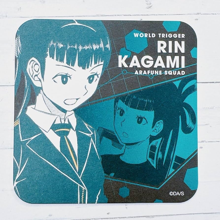 ワールドトリガー　アートコースター　空閑 ワールドトリガー 空閑遊真 アートコースター 原画 原作 原画展