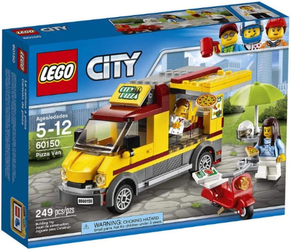 City Great Vehicles Pizza Van 60150 Construction Toy (249 Pieces)
