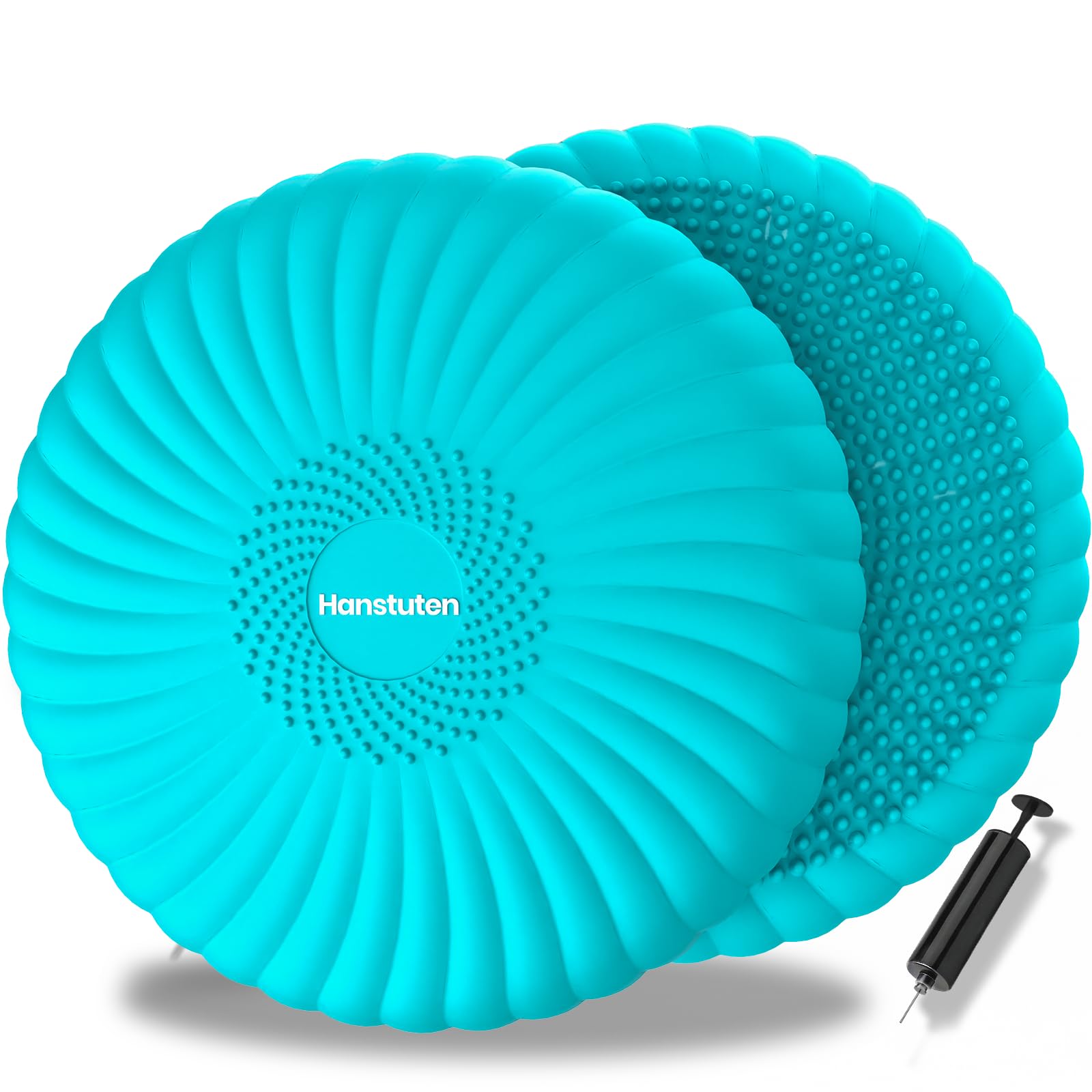 Wobble Cushion Core Balance Disc, Wiggle Seat with Inflation Pump