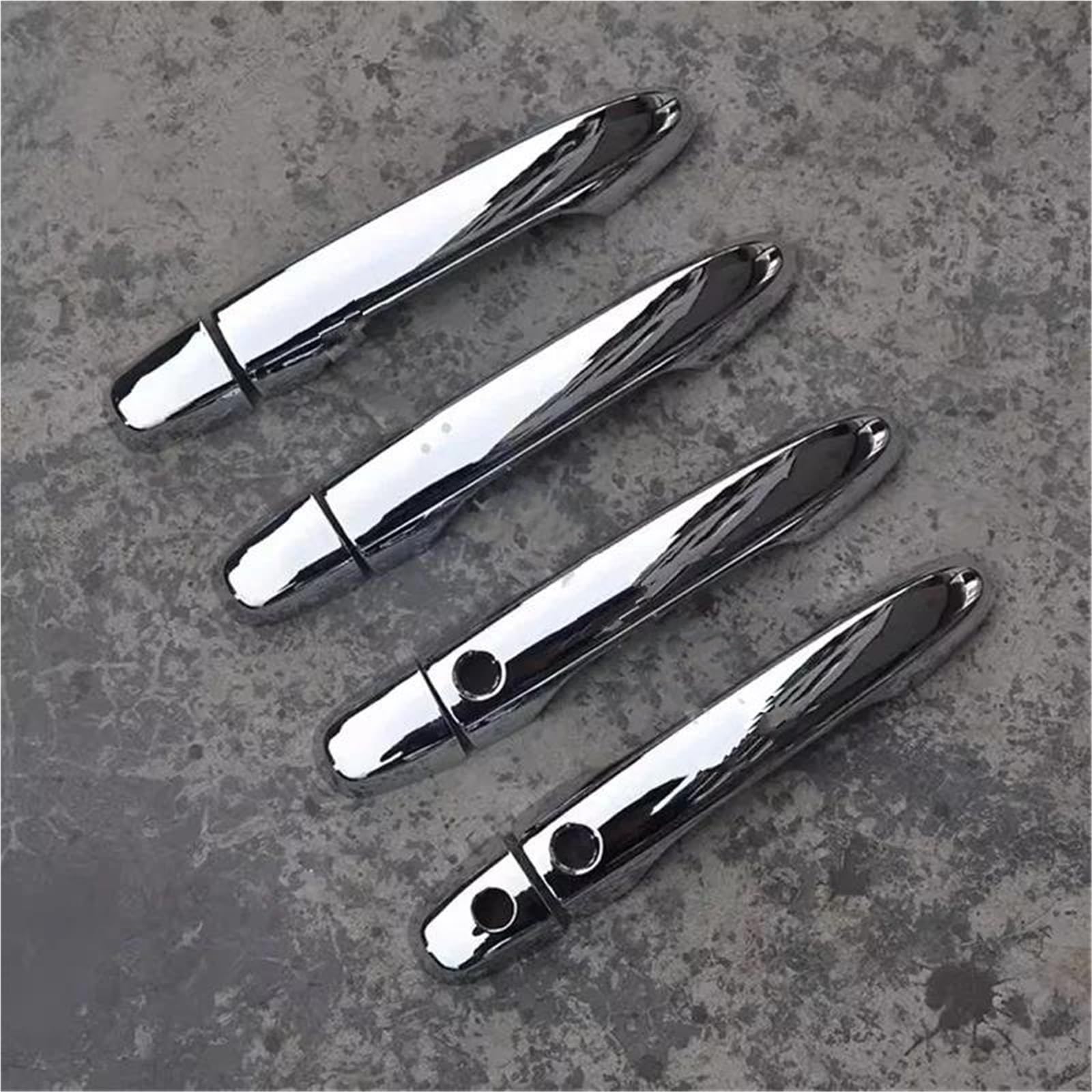 KJHOPY ABS Chrome for CR-V CRV/Civic 2012 2013 2014 2015 2016 Exterior Door Handle Covers Trim Car Accessories Styling 8pcs Exterior Door Handle(Style2)