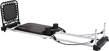 Stamina Aeropilates 4 Cord Reformer Plus 4420 - Macchina Per Fitness Pilates Con Tappetino - Foto 4