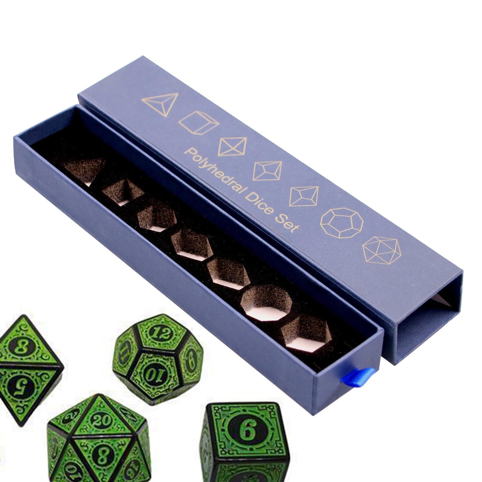 작은 주사위 상자 - 큐브 홀더 | 대용량 주사위 보관 게임 주사위 홀더 홈 파티 크리스마스를 위한 독점적인  조각-Freehip.co.kr