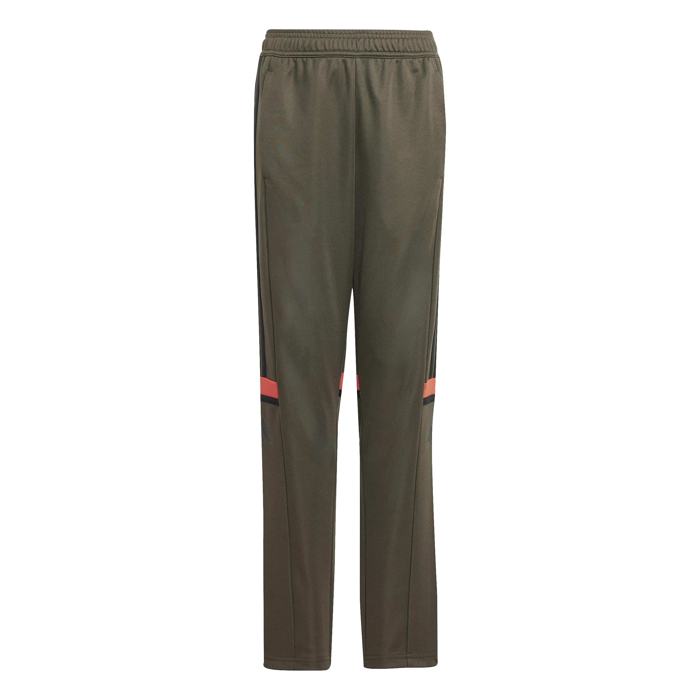 adidas Unisex Kids SQUADRA25 Training Pant Kids, Night Cargo/Black/semi Impact Orange, 11-12 Years