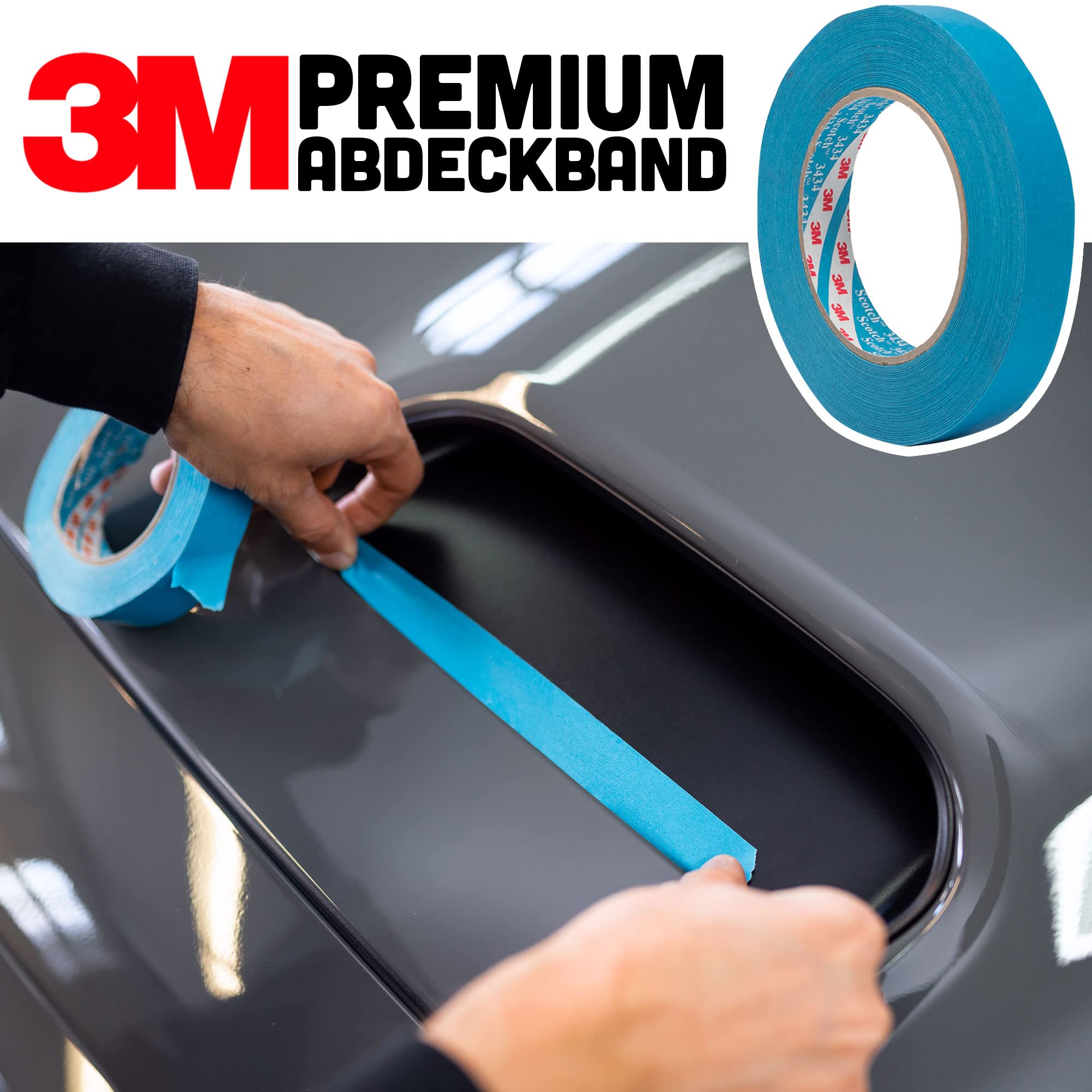detailmate Polier Set: PLSH H15 Poliermaschine + menzerna Polituren 250ml, ControlCleaner - Lackreiniger 500ml & Polierpads 150mm + 3M Band + Poliertuch - Profi Politur für Auto & Motorrad Lack